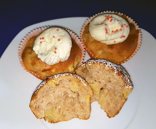 Apfel - Quark - Muffins