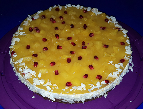 Mango-Frischkäse Torte