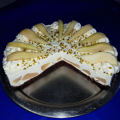 Birnen-Quark Torte